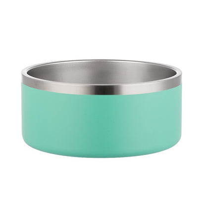 Premium Stainless Steel Dog Bowl with Large Capacity, Double-Layer Insulation, and Non-Slip Base – Ideal for Feeding Pets