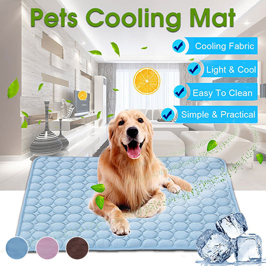 Cooling Dog Mat - Breathable and Washable Summer Pad for Dogs