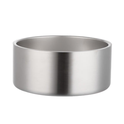 Premium Stainless Steel Dog Bowl with Large Capacity, Double-Layer Insulation, and Non-Slip Base – Ideal for Feeding Pets